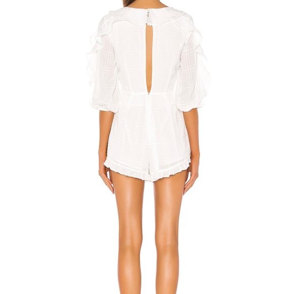 MAJORELLE Enzo Romper White - Picture 4 of 4